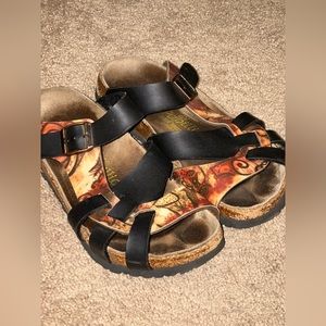Papillio By Birkenstock Buckled Sandal Size 6.5